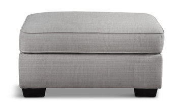 Grace Ottoman - Carmine Grey