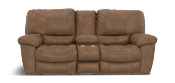 Basil Power Loveseat - Cigar