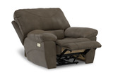 Basil Power Recliner - Taupe thumbnail 4