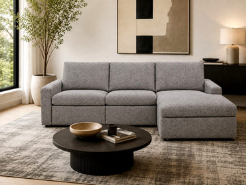 Lennon Power Reclining Sofa With Chaise - Right Facing Chaise