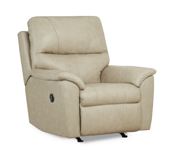Huxley Pebble Leather Recliner