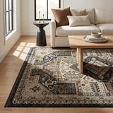 Legacy Hariz Tan/Chestnut Area Rug - 7′10″ X 10′10″  thumbnail 3