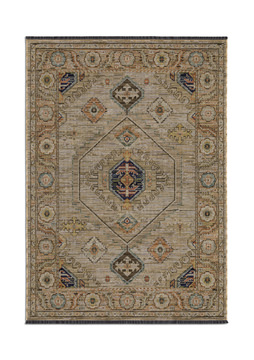 Legacy Hariz Beige Multi Area Rug - 7′10″ X 10′10″