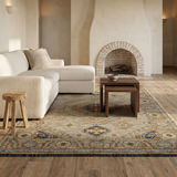 Legacy Hariz Beige Multi Area Rug - 9′10″ X 12′10″ thumbnail 2
