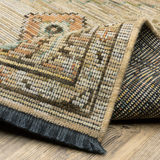 Legacy Hariz Beige Multi Area Rug - 9′10″ X 12′10″ thumbnail 11