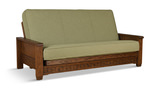 Avon Futon And Mattress with Toro Pistachio Cover thumbnail 1