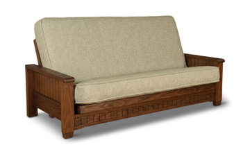 Avon Futon And Mattress with Natural Cloud Cover