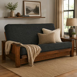 Avon Futon And Mattress with Taber Indigo Cover thumbnail 2