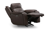 Divine Leather Power Recliner  thumbnail 3