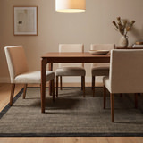 Warner Gray/Charcoal Area Rug - 5′3″ x 7′6″ thumbnail 2