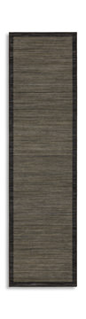 Warner Gray/Charcoal Area Rug - 2′6″ x 10′0″