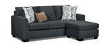 Francis Sofa With Chaise - Charcoal thumbnail 2