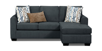 Francis Sofa With Chaise - Charcoal