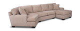 Thor 3 Piece Sectional With Chaise - Right Facing Chaise thumbnail 2