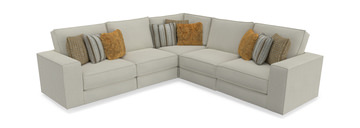 Arlington 5 Pc Sectional - Snow
