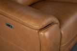 Zurich Leather Power Sofa - Honey thumbnail 2