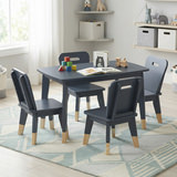 Atlantis Children’s Blue Table And 4 Chairs thumbnail 2
