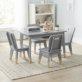 Atlantis Children’s Gray Table And 4 Chairs thumbnail 2