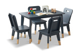 Atlantis Children’s Blue Table And 4 Chairs thumbnail 1