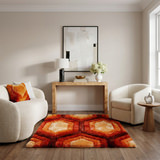 Mateos Sunset Area Rug - 5′0″ X 7′0″ thumbnail 2