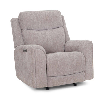Argent Power Rocker Recliner - Mushroom
