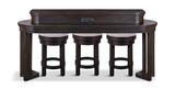 Wila Console Bar With 3 Upholstered Stools thumbnail 2
