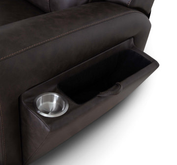 Argent Power Rocker Recliner - Coffee