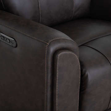 Argent Power Rocker Recliner - Coffee