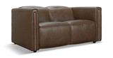 Banks Leather Power Reclining Loveseat thumbnail 2