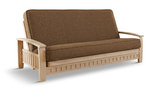 Durango Futon And Mattress With Cover - Natural Beauty Tauperstone thumbnail 1