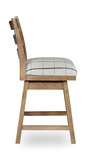 Traverse 24″ Upholstered Stool thumbnail 4
