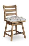 Traverse 24″ Upholstered Stool thumbnail 1
