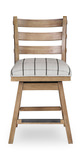 Traverse 24″ Upholstered Stool thumbnail 2