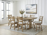 Traverse 5 Piece Counter Height Dining Table Set thumbnail 3