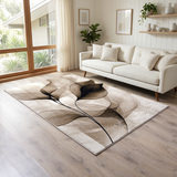 Alexia Brown/Beige 5′2″ X 7′5″ Area Rug  thumbnail 2