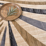 Alexia Beige/Brown/Blue 5′2″ X 7′5″ Area Rug thumbnail 4