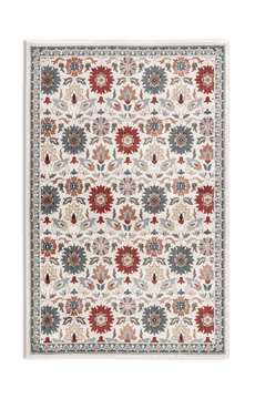 Rooted (Erin & Ben) Champagne/Multi 7′10″ X 9′10″ Flora Area Rug 