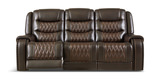 Marquee Leather Power Reclining Sofa thumbnail 2