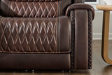 Marquee Leather Power Reclining Sofa thumbnail 4