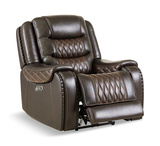 Marquee Leather Power Recliner thumbnail 3