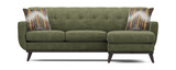 Elliot Sofa With Chaise - Avocado thumbnail 1