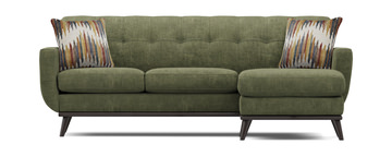 Elliot Sofa With Chaise - Avocado