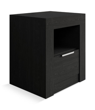 Sorrento Black Nightstand