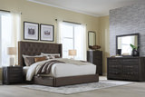 Grandeur Queen Storage Bed - Brown thumbnail 2