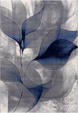 Alexia Blue/Gray/Ivory Area Rug - 5′2″ X 7′5″ thumbnail 1