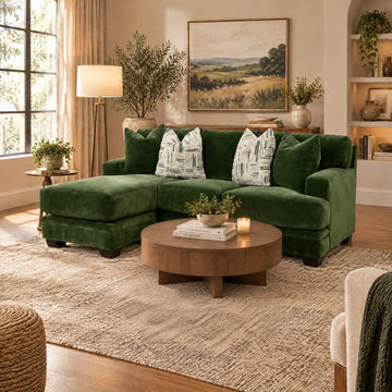 Carson Sofa With Reversible Chaise
