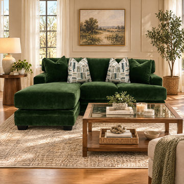 Carson Sofa With Reversible Chaise