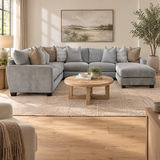 Everett 4 Piece Sectional With Right Arm Chaise  thumbnail 5