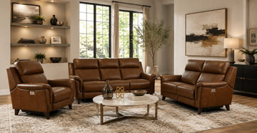 Kester Leather Power Recliner