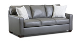 Soryn Leather Sofa thumbnail 1
